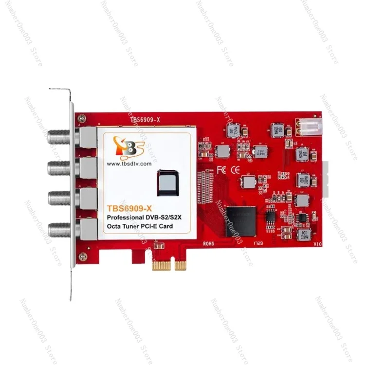 

Dual Tuner PCIe Card for HD and SD Digital Satellite TVTBS6902 TBS 6909X V2 DVB-S2