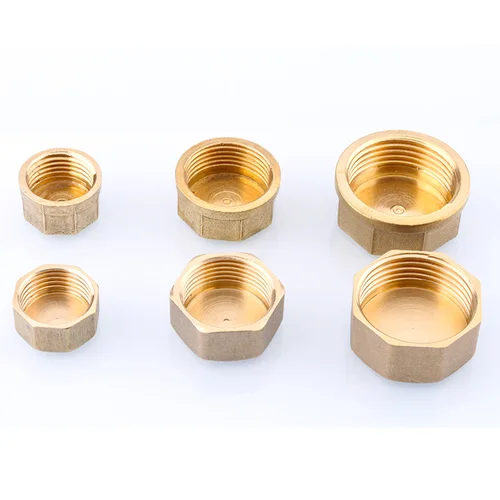 Imagen 2 del producto G1 ""1/4"" 1/8 ""3/8"" 1/2 ""3/4"" G2 ""BSP tubo de latón roscado hembra cabeza hexagonal tapón de latón tapa final enchufe adaptador de conector de ajuste de plomería