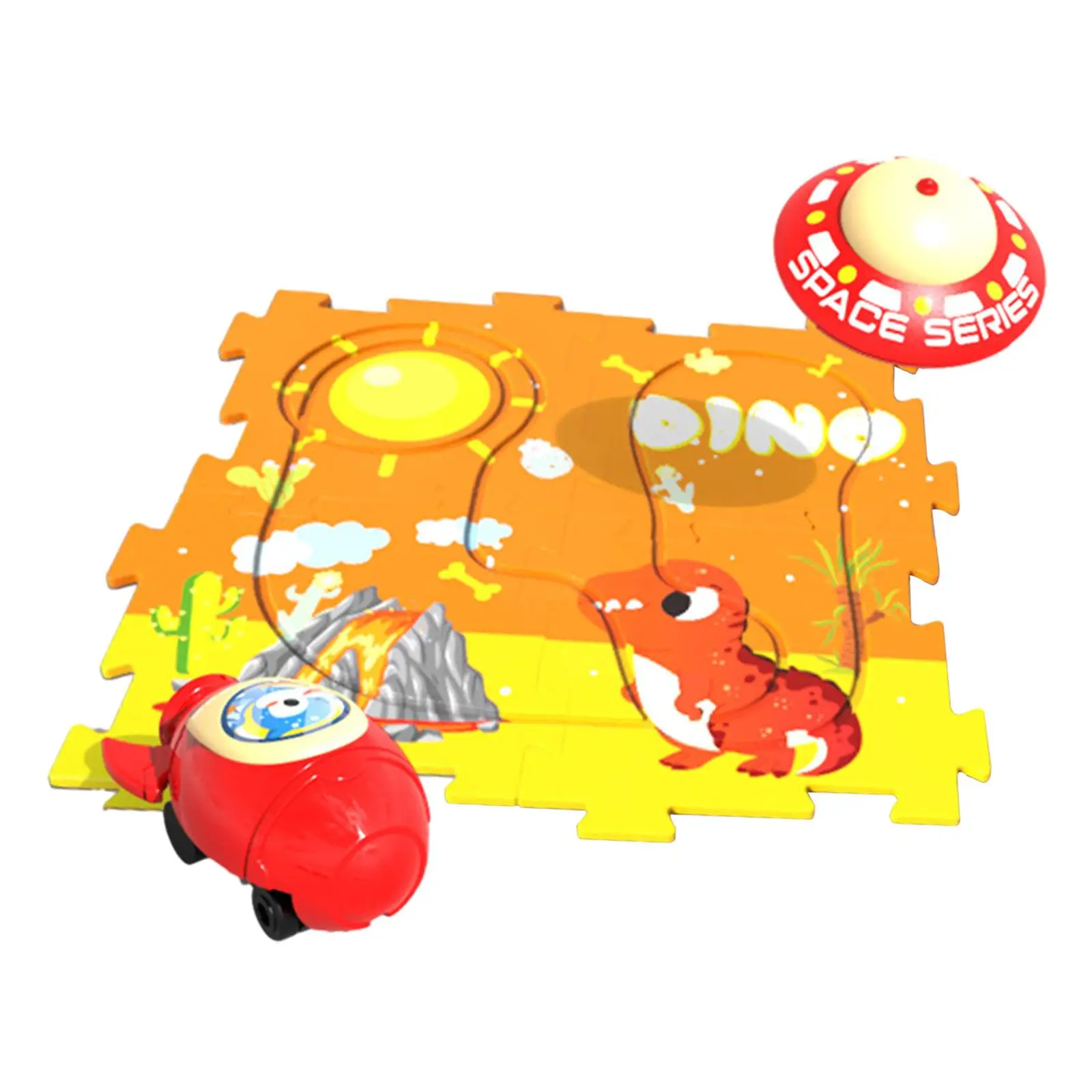Puzzles Track Play Set Valentines Day Gifts for Kids Preschool Learning