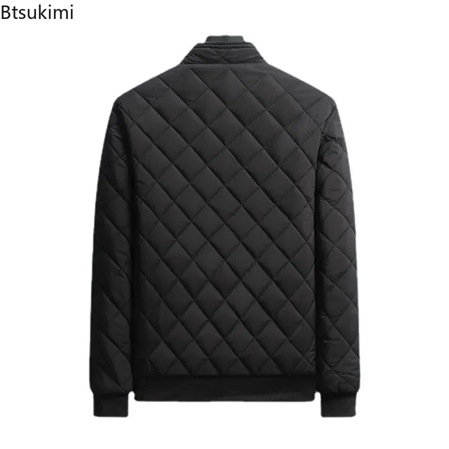 New Big Size Men's Clothing Fashion Thicker Warm Parkas 2025 Autumn Winter Fleece Lining Outdoor Slim Fit Casual Jackets for Men