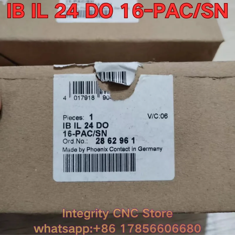 New IB IL 24 DO 16-PAC/SN PLC module 2862961