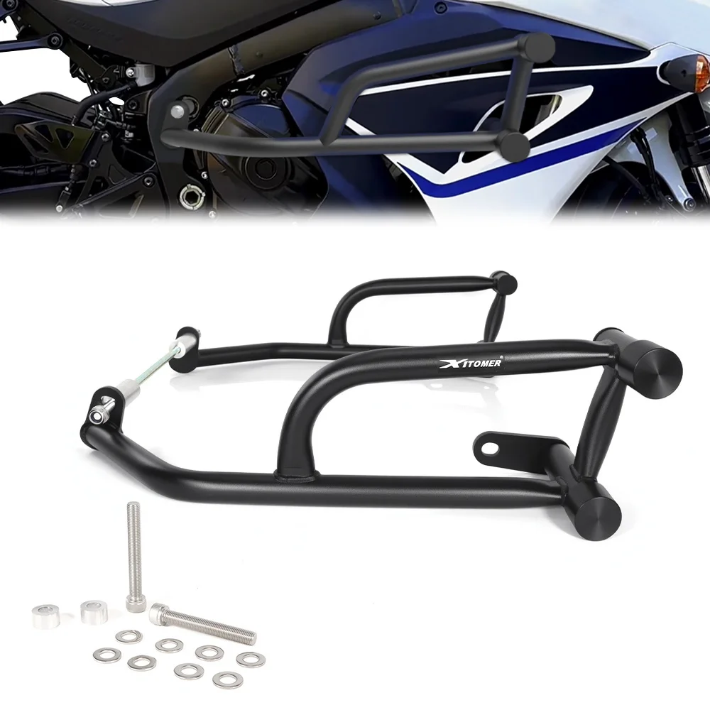

Motorcycle Highway Bars Protector Race Rail Steel Stunt Cage Crash Cage Engine Guard GSXR 1000 GSX-R1000 2017-2026 For SUZUKI