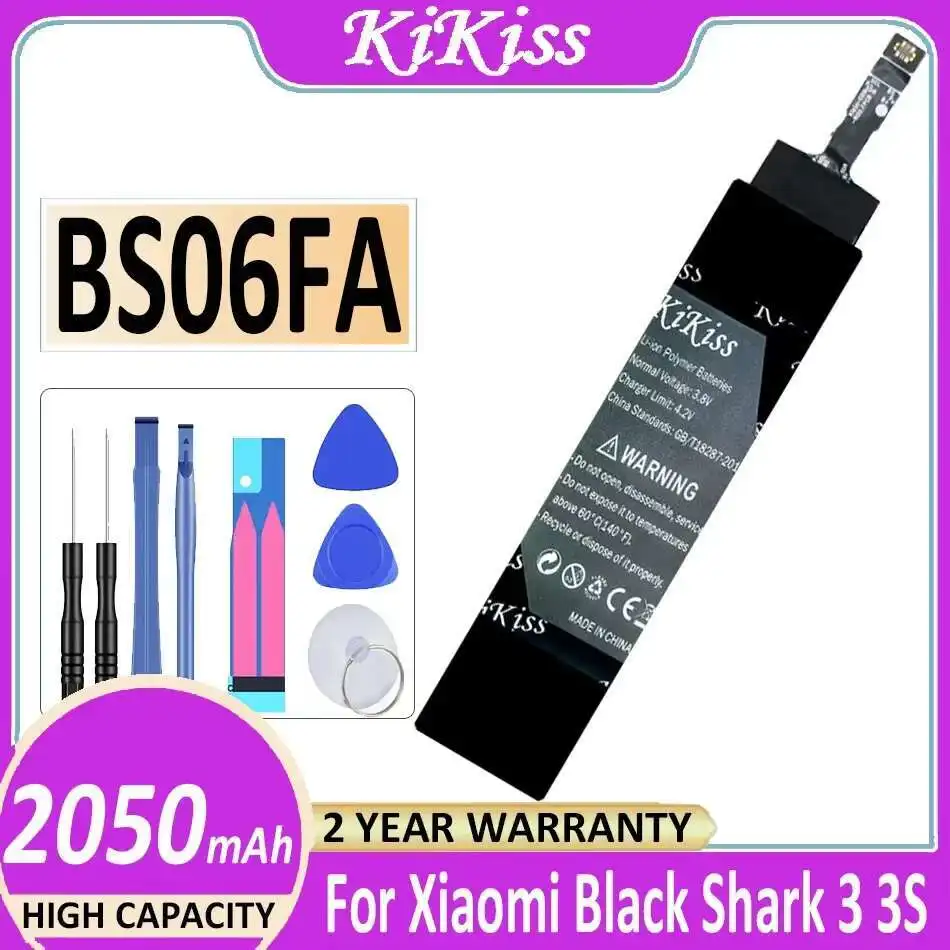 

High-Capacity Mobile Phone Battery 2050Mah BS06FA For Xiaomi Black Shark 3 3S