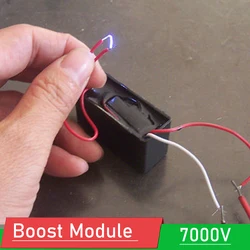 DC-DC da 3 V a 7 KV 7000 V Boost Modulo di potenza Booster Generatore ad alta tensione Bobina di accensione ad arco per Scacciamosche elettrico