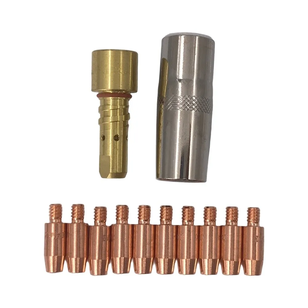 Replaces KP2744 Series Copper Welding Consumables Welding Nozzle Kit Welding Nozzle Full Set Excellent Conductivity