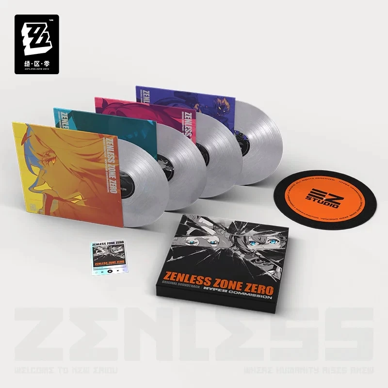 Official ZenlessZoneZero Genuine Original Import “Extreme Commission” Game Soundtrack Vinyl/Colored Vinyl Collector's CD