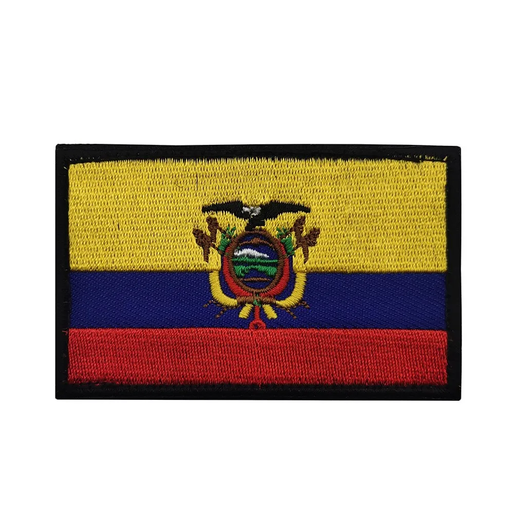Nationalflaggen der Amerikas Stickerei-Patches Amerika Kanada Mexiko Argentinien Peru Brasilien Bolivien Chile Taktische Armbinden-Abzeichen – Detail 5