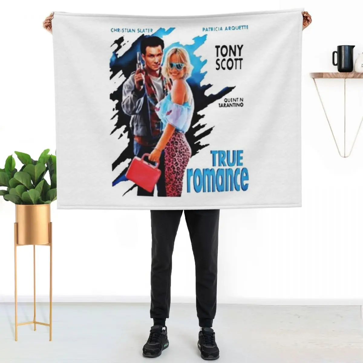 True Romance Throw Blanket Modern Design Soft Blanket for Home Decor