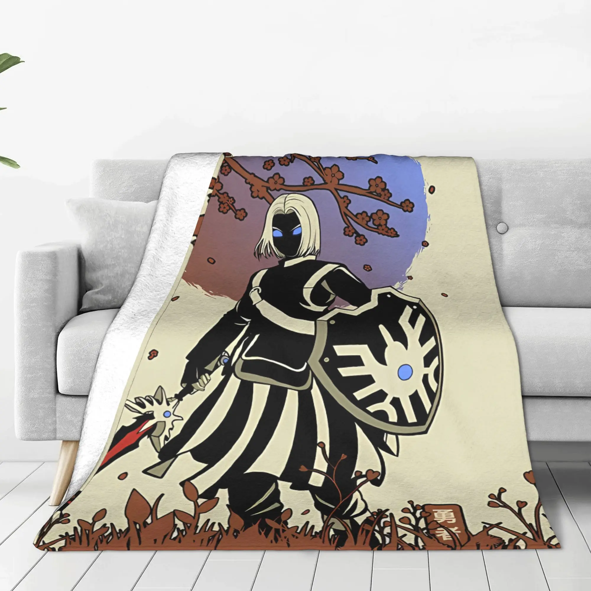 1PC Home Cute Room Decor Luminary Destiny Blanket Throw Blanket Dragon Quest Novelty Warm Blanket All Season