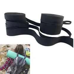1meter Black Polyester Fibre Webbing Ribbon Band Strap Tape Dog Collar Harness Outdoor Backpack Bag Parts 20/25/32/38/50/60/70mm