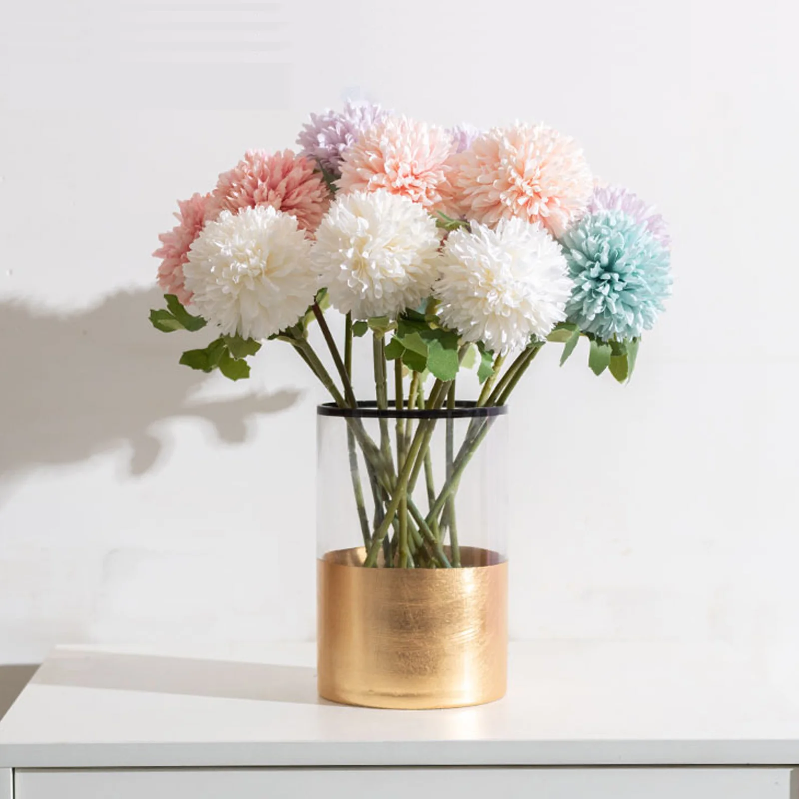 

6Pcs Simulated Hyacinth Decorative Flower Arrangements Natural Looking Plastic Blossoms for Indoor Outdoor Decoration Hyacinth