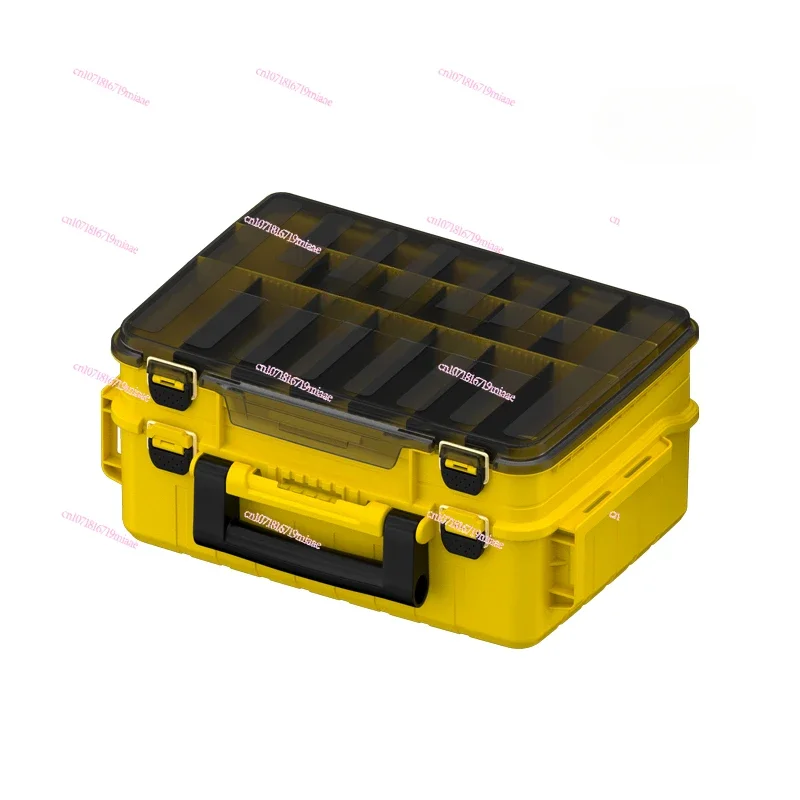 

Luya fishing box portable accessories box 2024 new bait storage box double-layer large-capacity thickened toolbox