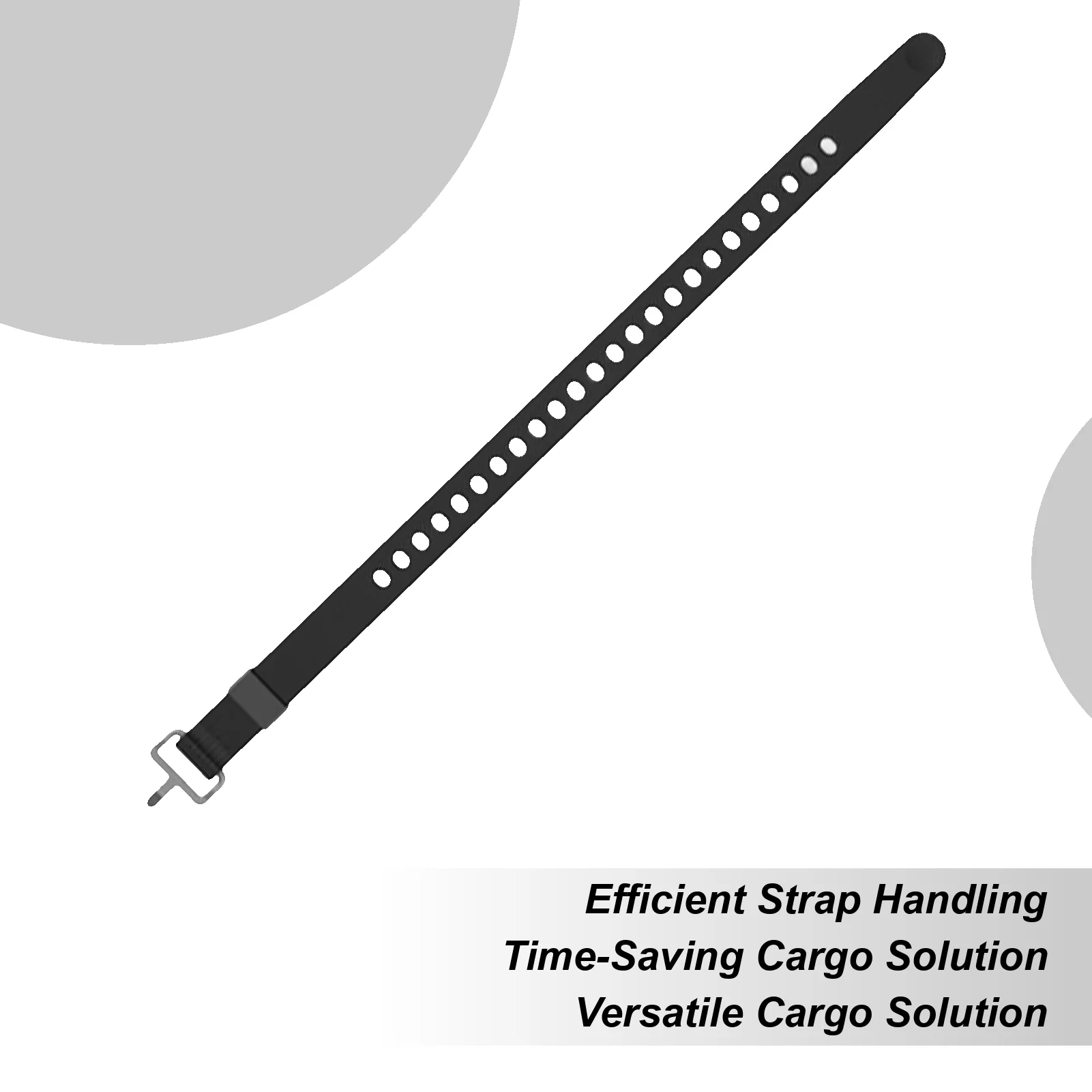 Nylon Tie-Down Strap Nylon Securing Strap For Cargo Binding Quick Release Tool Cable Fixing Utility Belt For Packing Moving