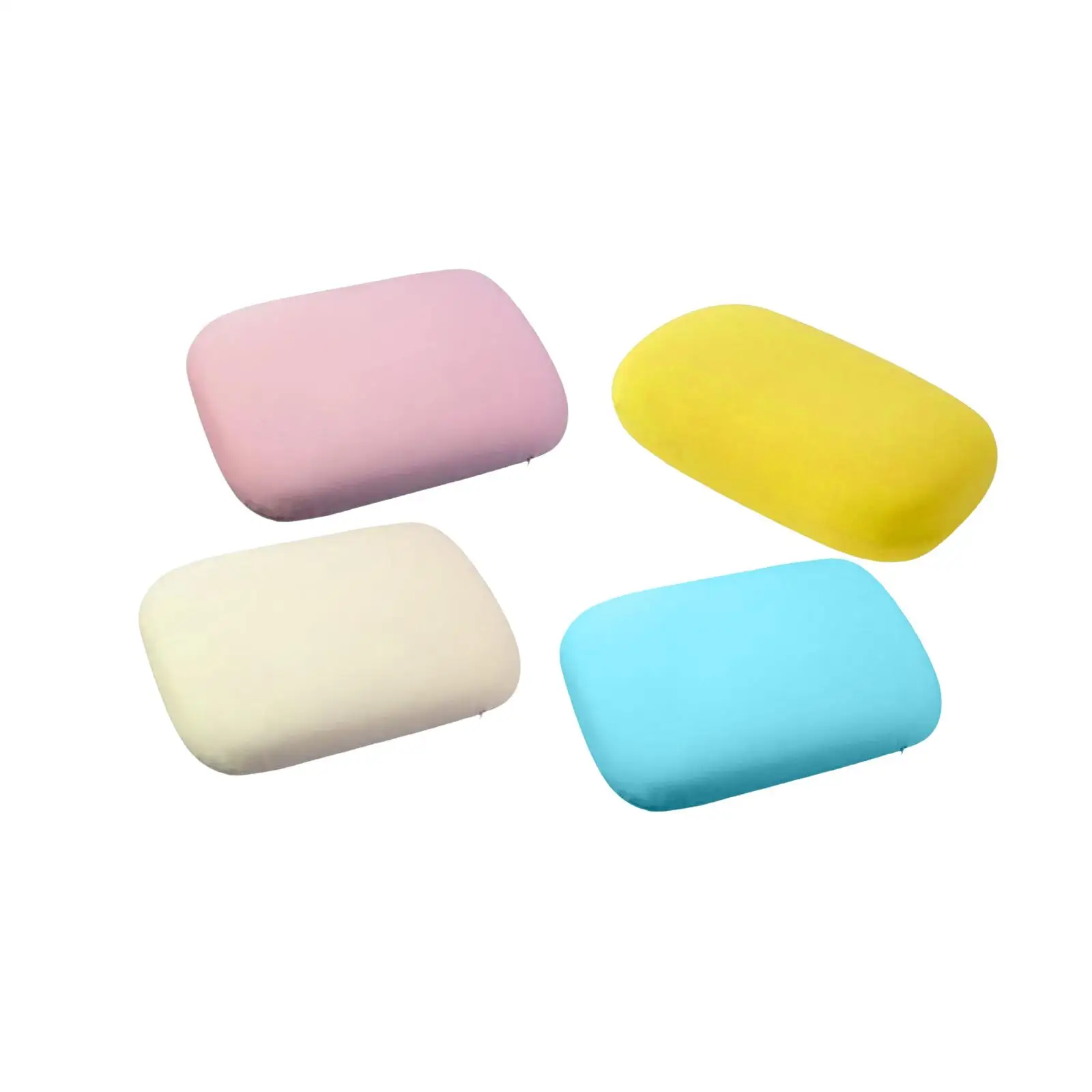 Soft Memory Foam Ergonomic Sleeping Pillow Neck Support Portable Multipurpose Bed Cushion for Travel Office Home