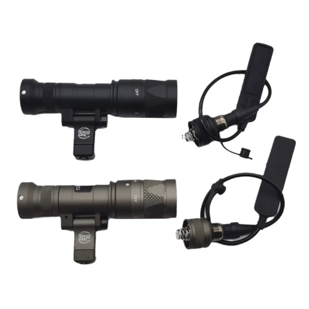 

SOTAC M340V strong light flash flashlight 20mm rollover down hanging guide rail bracket outdoor helmet lighting