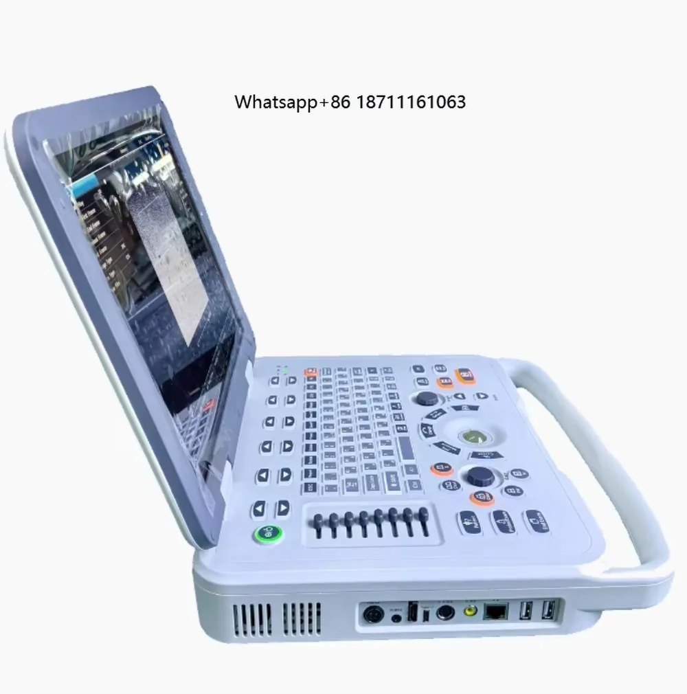 Factory Color Doppler Hospital Ultrasound Scanner Laptop Ultrasound Machine Veterinary Diagnostic Equipment Clinic Animals