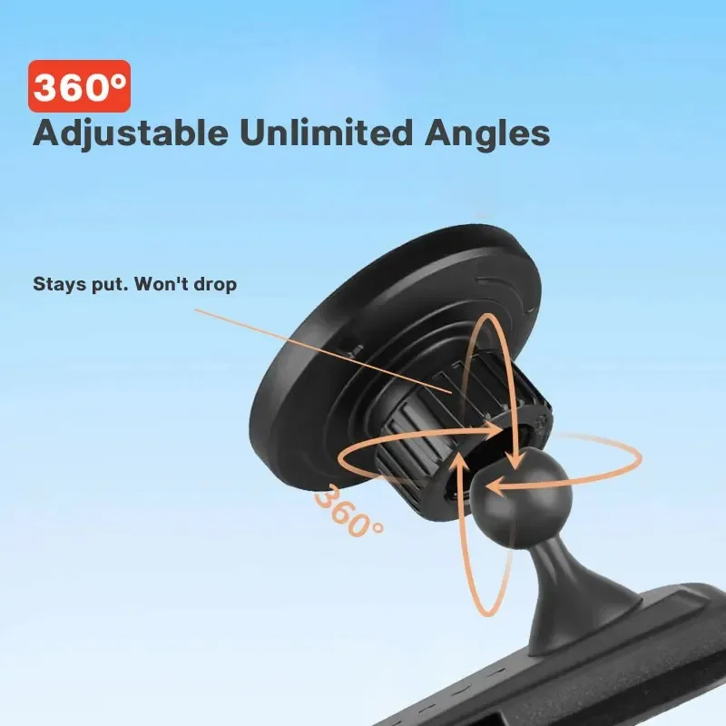 Adjustable Magnetic Car Phone Bracket, Tesla Model Y