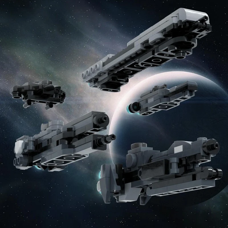 

Popular Game Model MOC Building Bricks Space Support Spacecraft Modular Technology Assemble Children Toys Suit Gifts Holiday
