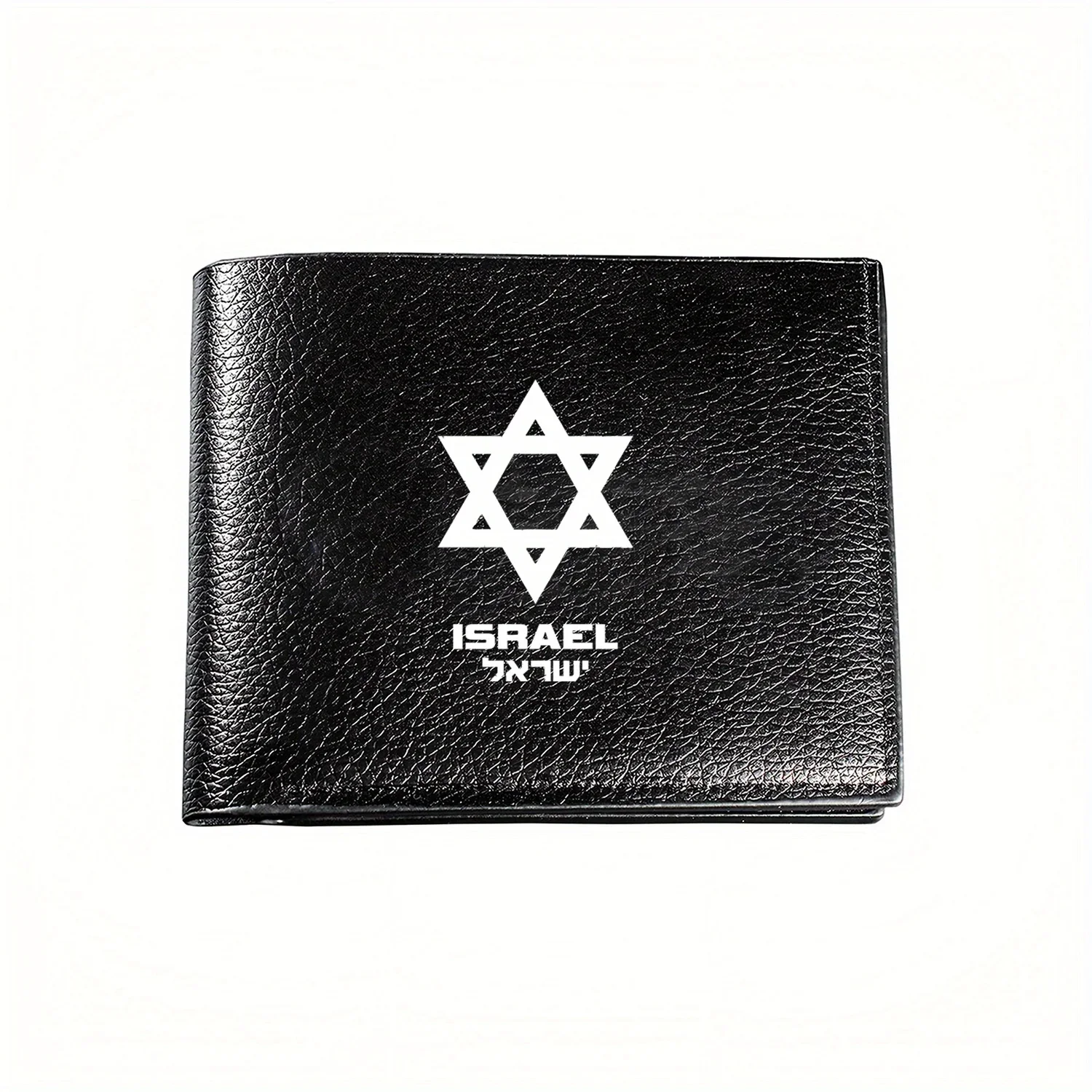 

Звезда Давида, символ флага Израиля, графический принт, мужской кошелек, деловой, повседневный, элегантный, простой, практичный, качественный, стильный, креативный, Chr
