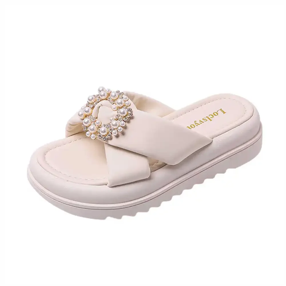 

Thick Sole Height Up Womans Comfortable Sandals Portable Slippers Ergonomic Shoes Child Sneakers Sports Scarp To Play