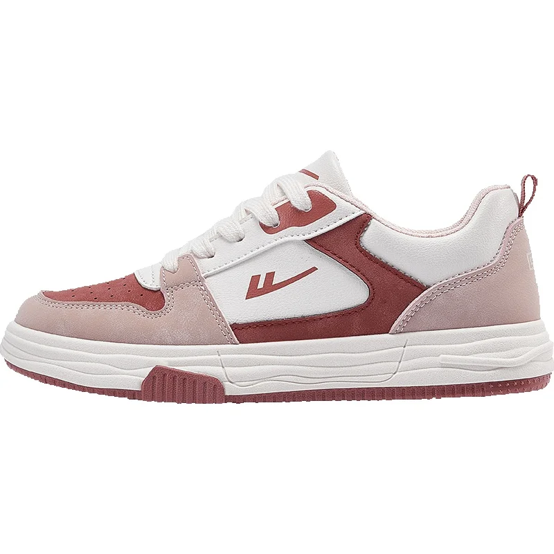 Warrior Women's Shoes 2025 New Spring White Shoes Women's Niche Casual Red Sneakers Versatile Shoes_vogvips.com