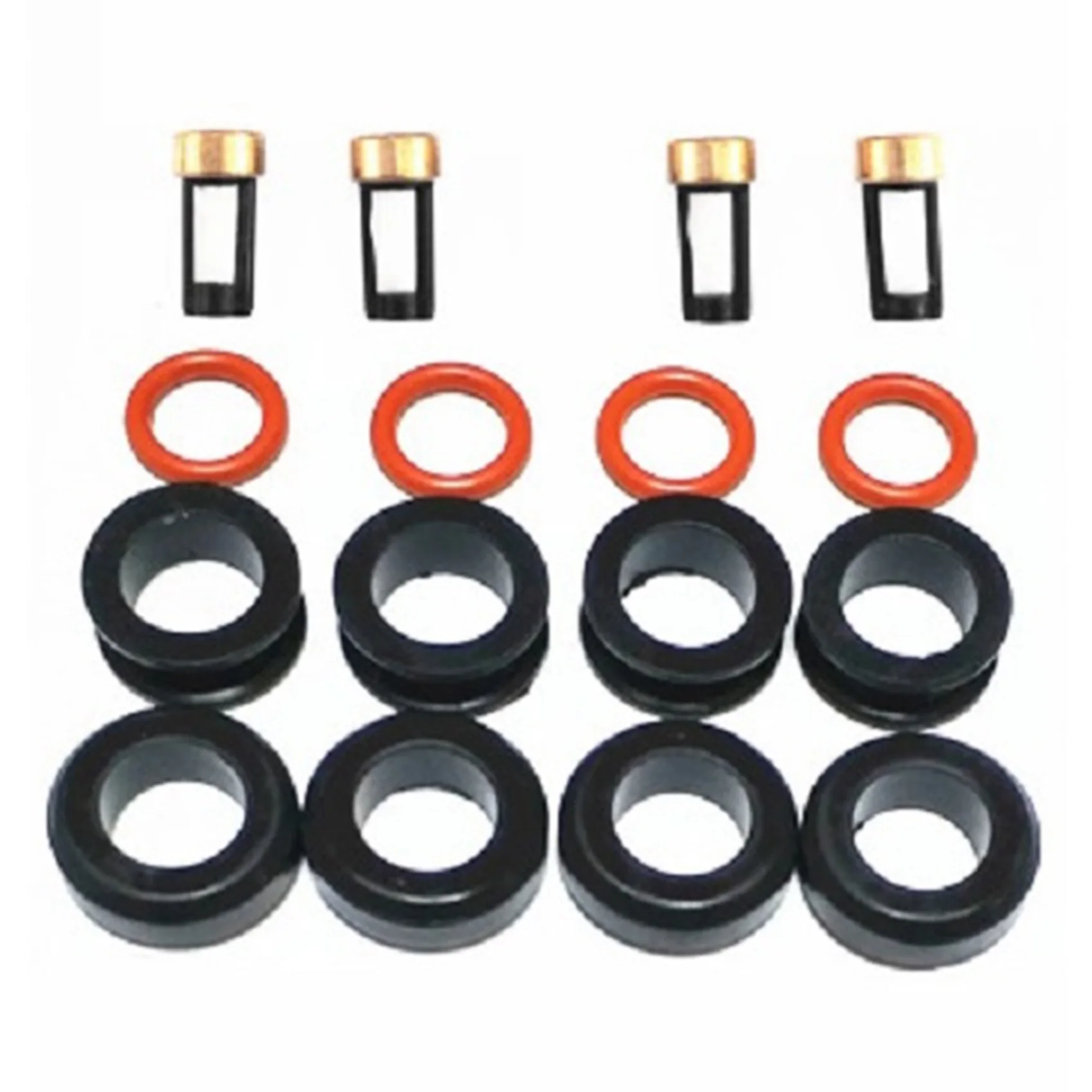 Injector Repair Kit Fuel Injector Seal O-Ring Kit Seals Filters for Subaru Wrx Sti Legacy GT 195500-3910