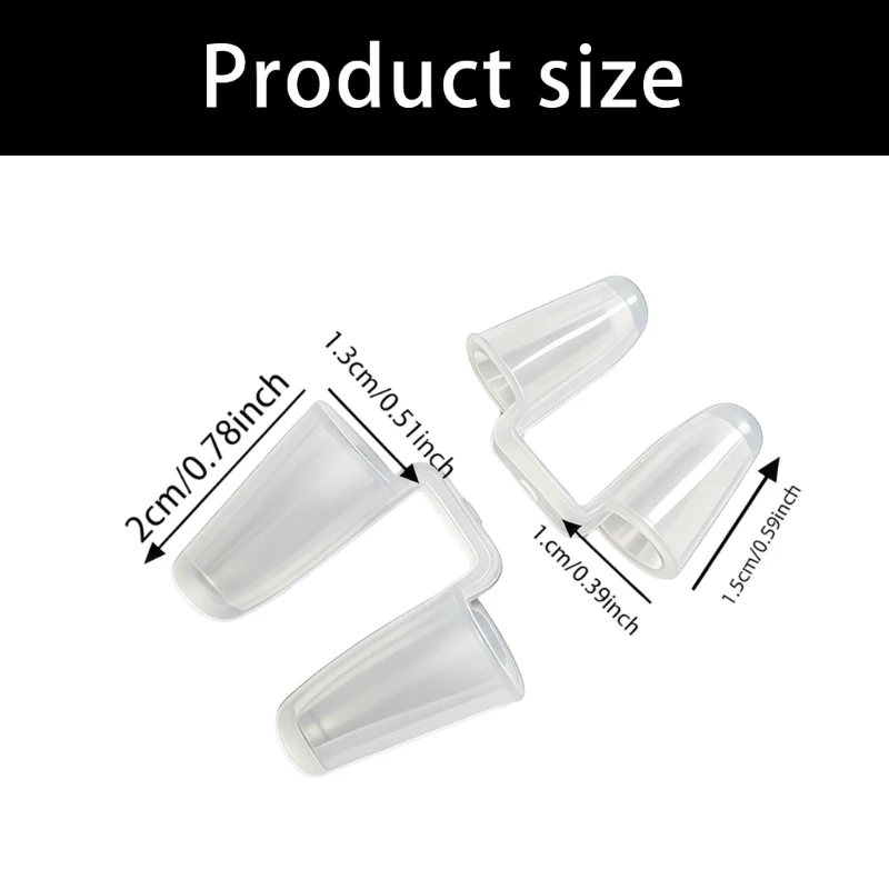 Silicone Swimming Nose Clip Comfortable Swim Nose Protectors Block Water Entry for Snorkeling And Underwater Activity 4XBB