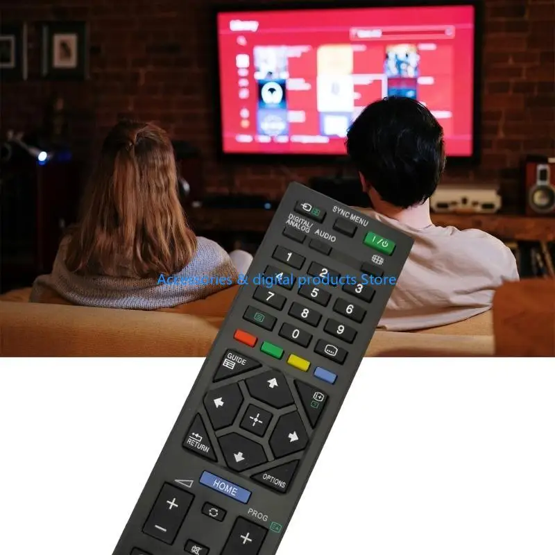 Remote Control 77JD untuk Pengganti Pengontrol RM ED062 LCD KDL-32R433B