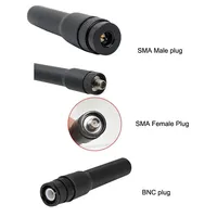 1pcs Soft SF20 SMA Male / SMA Female / BNC VHF+UHF Antenna for Baofeng UV-5R Plus UV-5RE UV-82 Kenwood Radio Walkie Talkie