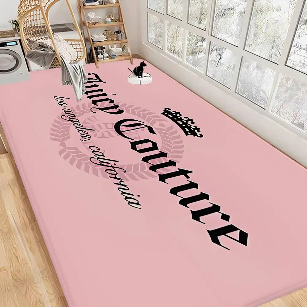 J-Juicy Coole C-Couture lange Teppiche im nordischen Stil für Zuhause, Fußmatte, Badezimmer-Toilettenmatten, Schlafzimmer-Nachttisch-Teppiche