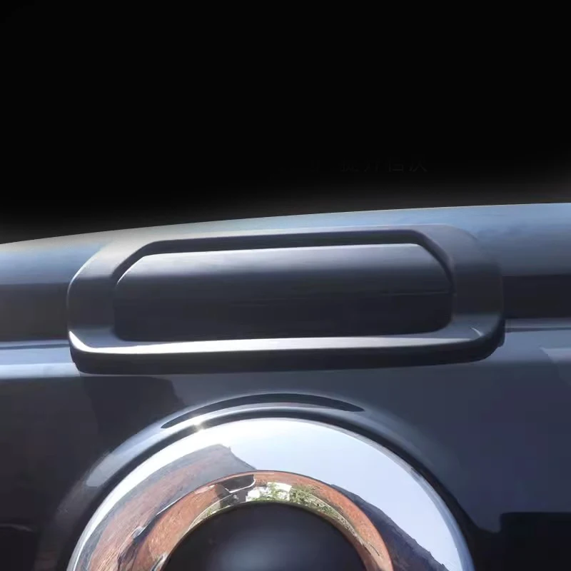 ABS Chrome Rear Trunk Door Handle Bowl Cover Trim for Great Wall POER KingKong 2022 2023 Accessories