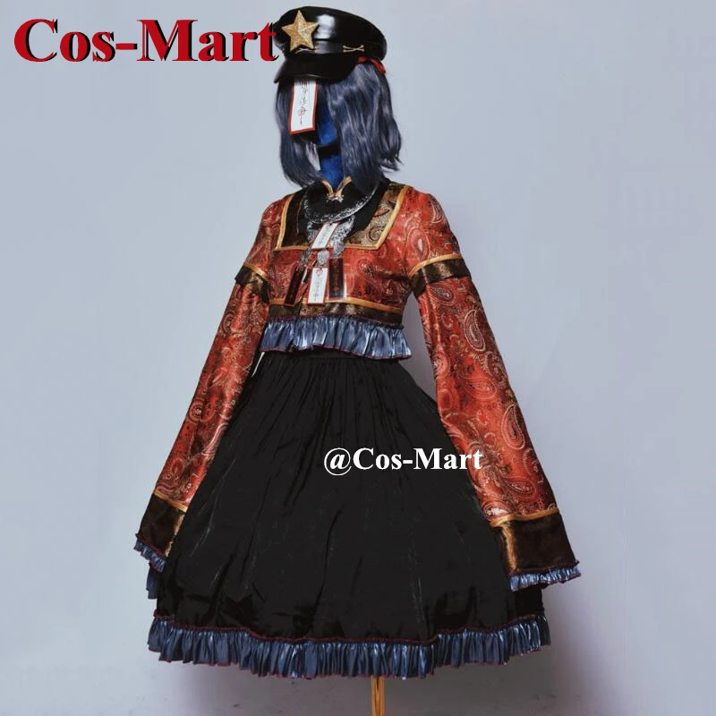 Cos-Mart Game Touhou Project Miyako Yoshika Cosplay Costume Sweet Gorgeous Dress Activity Party Role Play Clothing Custom-Make