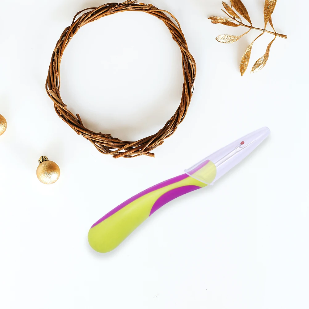 

2Pcs Seam Ripper Thread Remover Tool Stainless Steel Plastic Durable Comfortable Grip Stable Prevent Slipping Good Workmanship