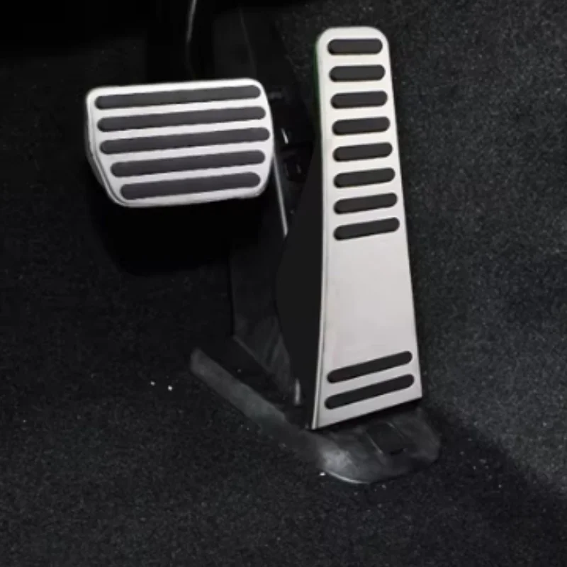 Auto Acceleratore Pedale Del Freno Poggiapiedi Pedale Piastra di Copertura Non-Perforazione Interni Refit Per Volvo XC60 XC90 S90 2018-2021 Accessori