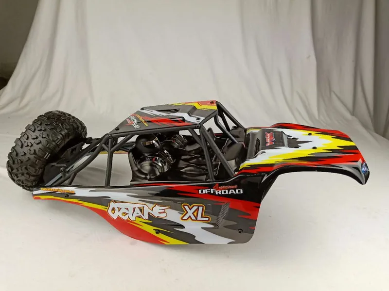 VRX/Ruizhihao RH1043/1045 دعامة لف تجميع جسم شاحنة الصحراء، دمية محاكاة، إطار احتياطي