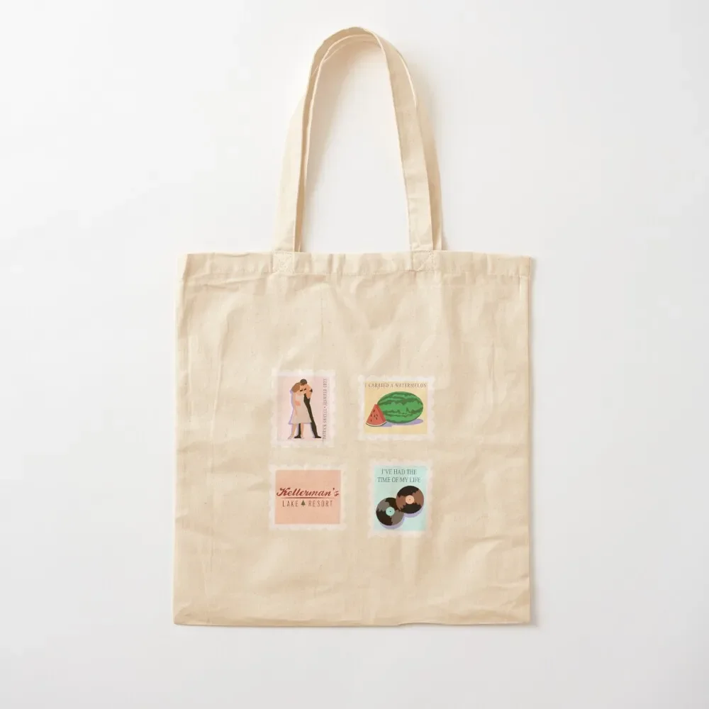 Dirty Dancing Stamps Tote Bag tote men's personalized Custom