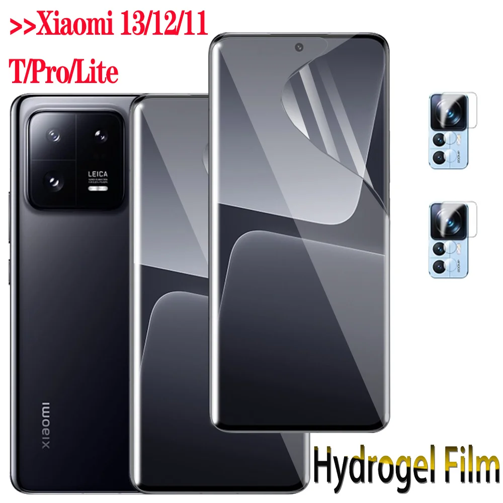 

Hidrogel For Xiaomi 13 Pro Hydrogel Film Xiaomi 12 T X Accesorios Xiomi 11 Lite 5G NE Camera Not Glass Mi 13Pro Screen Protector