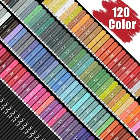 35/41/73/84/145-piece art set with sketch tools,sketchbook, portable case. Great for beginners, shading and blending.