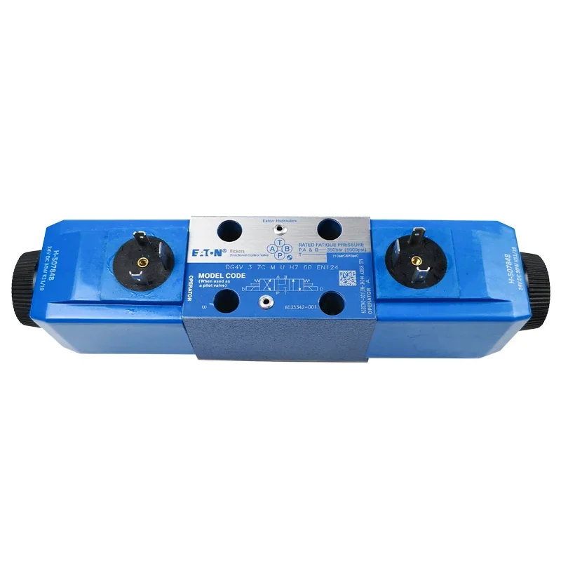 Pump truck crane electromagnetic reversing valve imported solenoid valve DG4V-3-7C/6C original coil