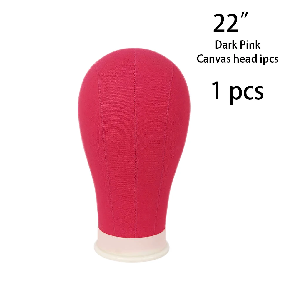 Adjustable Tripod Wig Stand With Canvas Block