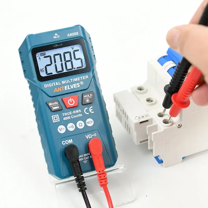 Intelligent Multimeter for Electricians, High-precision Automatic Household Digital Display Electricity Meter Without Gear Shift