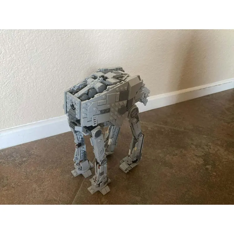 

665PCS MOC-242268 NEW AT-M6 Walker Robot Space Wars Movie Model Building Blocks Bricks Creative Assembly Toy Adult Kids Boy Gift