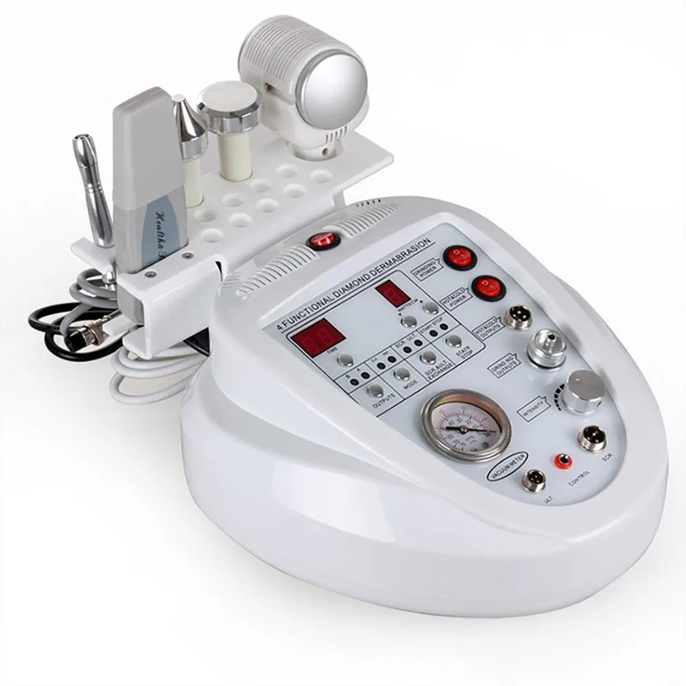 Microdermabrasion 4 in 1 Diamond Machine Dermabrasion Face Beauty Anti Aging Wrinkle Skincare Blackhead Remover Exfoliator