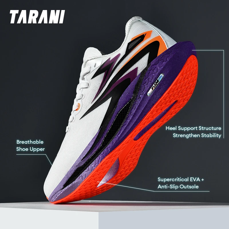 

Мужские профессиональные кроссовки для марафона с карбоновой пластиной, высокой отдачей энергии и легким дизайном