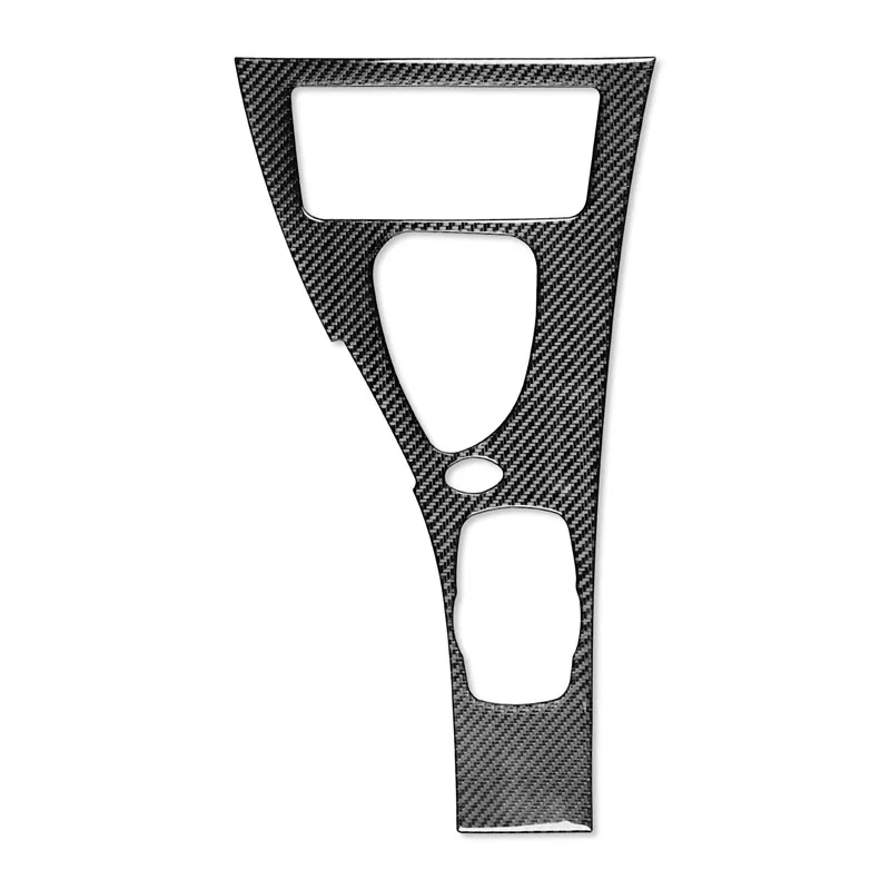 

left-hand drive black carbon fibre Car interior modification Gear shift large panel For BMW E90 E91 E92 E93 M3