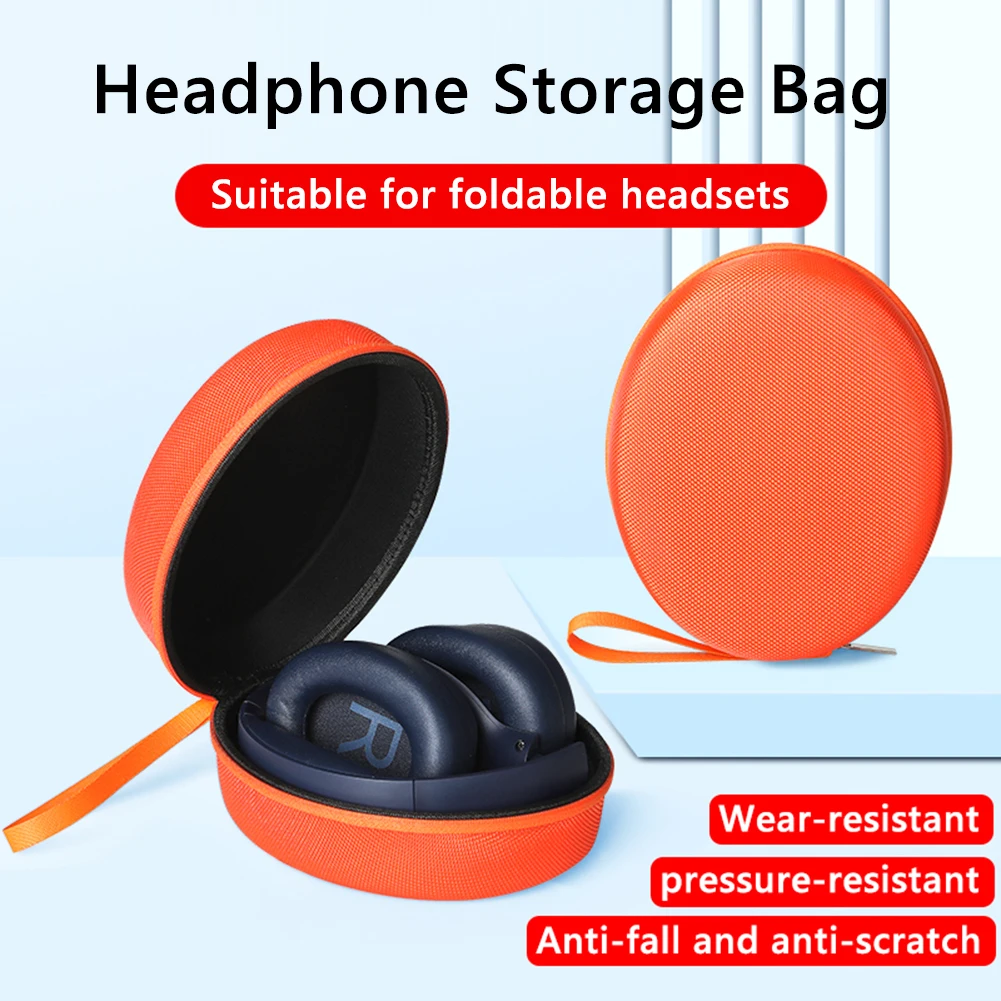 Funda rígida de EVA, resistente a golpes, con carcasa protectora y diseño anticaídas y antirrayaduras para los modelos WH-1000XM5, WH-CH720N y WH-CH520.
