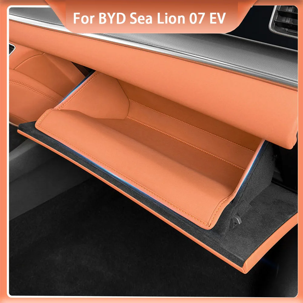 

Для BYD Sea Lion 07 EV: Декоративная подушка-органайзер для отсека перчаток, сумка для хранения, аксессуары для интерьера автомобиля