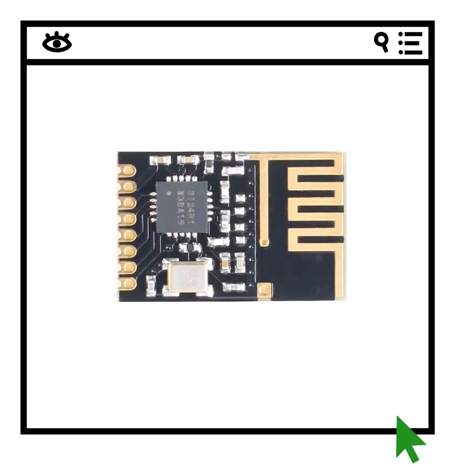 

5 шт. миниатюрных беспроводных модулей NRF24l01+, улучшенная версия с повышенной мощностью.