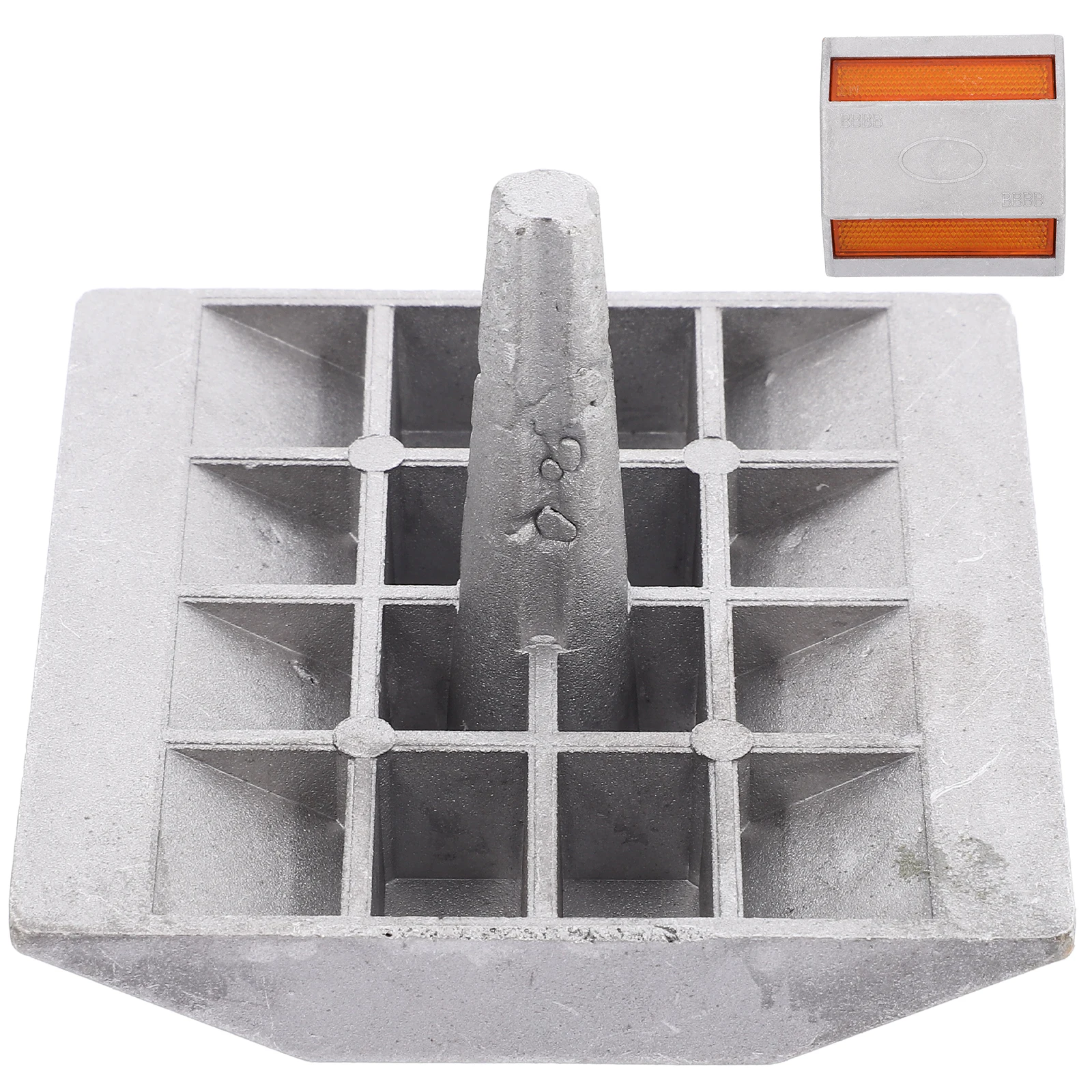 

Reflective Pavement Markers Aluminum Driveway Entrance Signs Road Reflectors Car Safety Products Garage Parking Lot