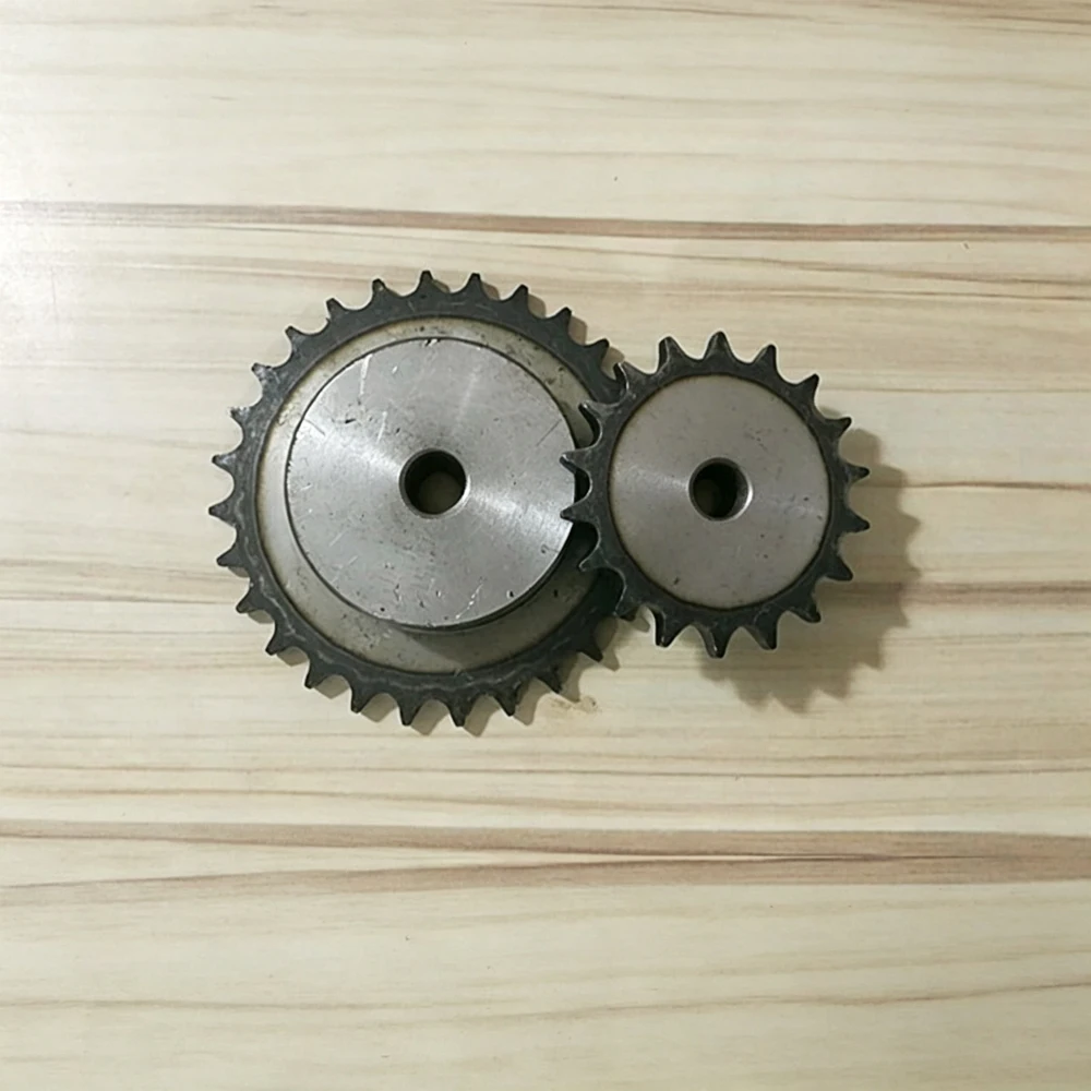 1Pcs Pitch 8mm 05B Belt Table Sprocket 26/27/28/29/30/35/36/40/45/50 Teeth 45 # Steel Industrial Drive Sprocket Hole 8mm 10mm